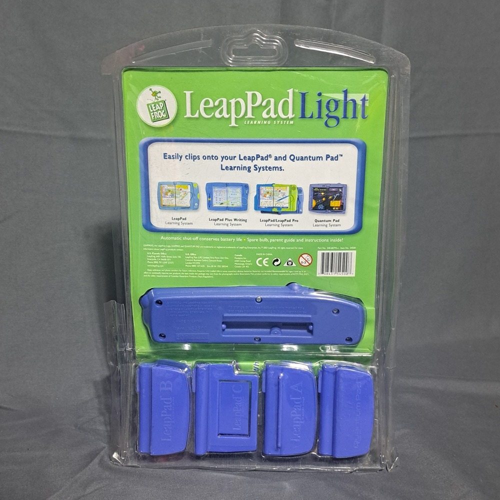 LeapFrog‎ LeapPad Light Blue Clip-On Accessory for LeapPad and Quantum Pad 54500 - Picture 2 of 3